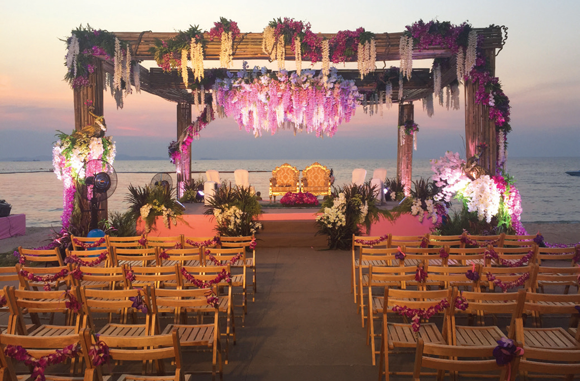 Celebrate your dream Indian Matrimony at a rooftop location in Pattaya